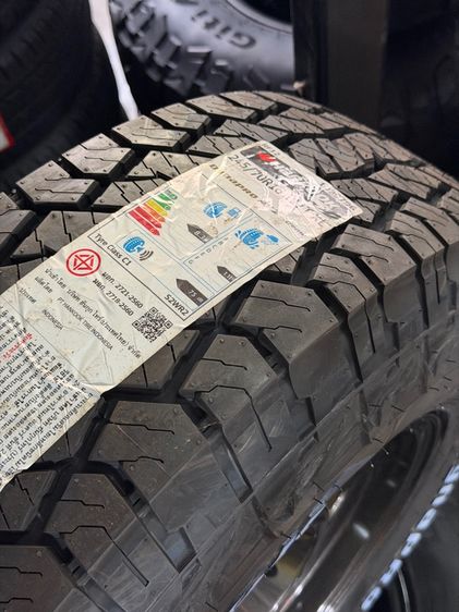 Hammer M01 ทรงลุง ขอบ16” 6รู139.7 กว้าง8” ET0 สีเทากัล ยาง 245 70 R16 Hankook AT2 Xtreme ปี25 รูปที่ 6