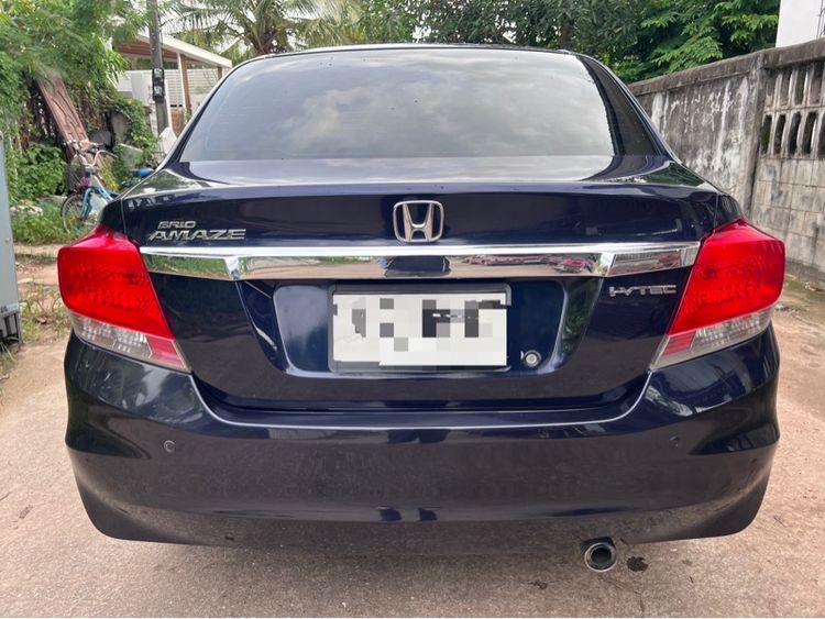 Honda Brio 2013 1.2 Amaze V Sedan เบนซิน ไม่ติดแก๊ส เกียร์อัตโนมัติ น้ำเงิน รูปที่ 4