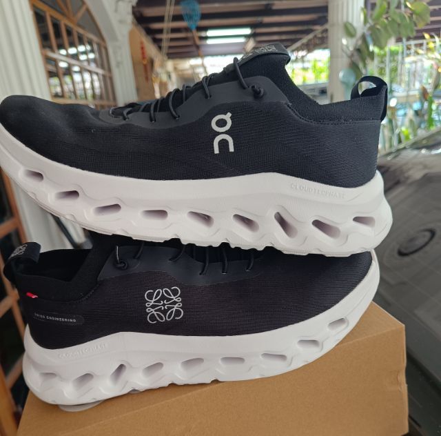 ขาย On Cloud tilt Black ivery ดำ-ขาว size 43-275cm ของใหม่  สั่งมาแล้วใหญ่ไป หน่อย รูปที่ 13