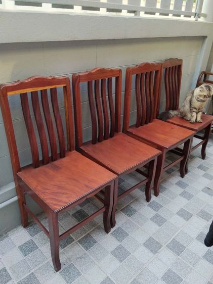 เก้าอี้ไม้มะค่า รูปที่ 5