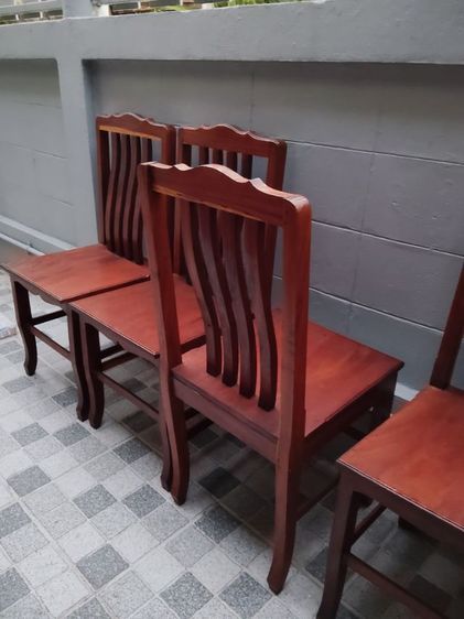 เก้าอี้ไม้มะค่า รูปที่ 9