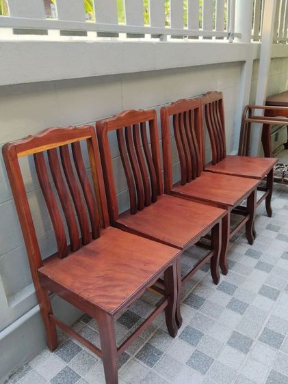 เก้าอี้ไม้มะค่า รูปที่ 4