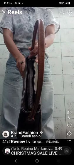 ขายกระเป๋าหลุยส์ลูปปิ้งโฮโบ โมโนแกรม MM รูปที่ 10