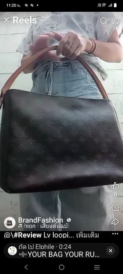 ขายกระเป๋าหลุยส์ลูปปิ้งโฮโบ โมโนแกรม MM รูปที่ 6