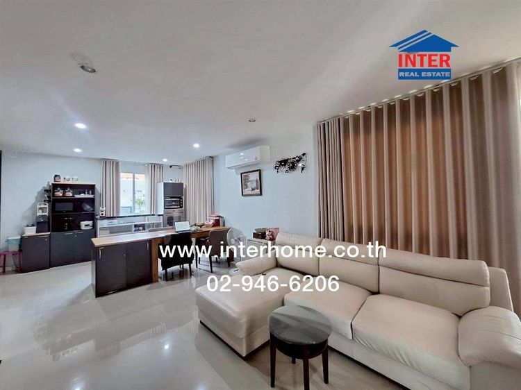 บ้านเดี่ยว 2 ชั้น 63.5 ตร.ว. หมู่บ้านดิเอ็กซ์เทนโซ ใกล้หมู่บ้านนันทวัน ถนนเลียบวารี ถนนมิตรไมตรี เขตหนองจอก กรุงเทพมหานคร รูปที่ 3