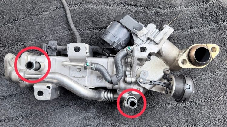 EGR BMW N47N F10 F20 F25 F30 E90 E84 รุ่น 2 ท่อ รูปที่ 13