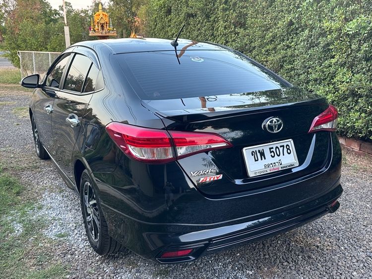 Toyota Yaris ATIV 2020 1.2 Sport Sedan เบนซิน ไม่ติดแก๊ส เกียร์อัตโนมัติ ดำ รูปที่ 4