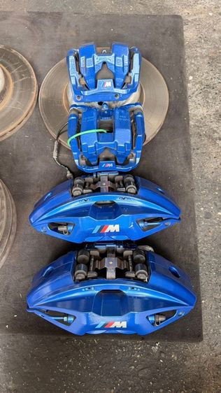 ชุดเบรค M ถอดจาก G22 จานหน้า 348 หลัง 345 ใส่กับ G series รูปที่ 11