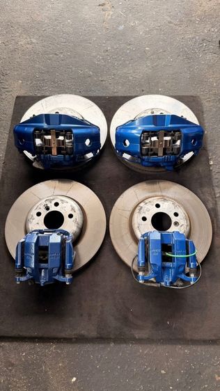 ชุดเบรค M ถอดจาก G22 จานหน้า 348 หลัง 345 ใส่กับ G series รูปที่ 12