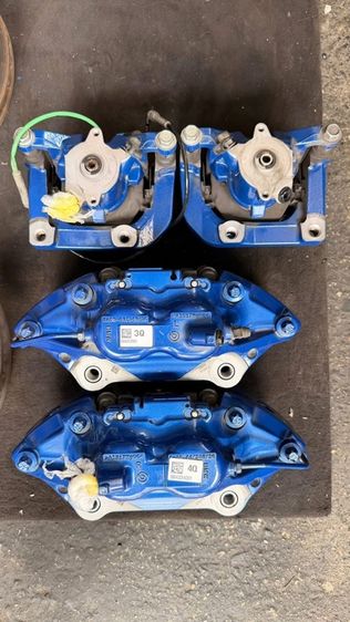 ชุดเบรค M ถอดจาก G22 จานหน้า 348 หลัง 345 ใส่กับ G series รูปที่ 10