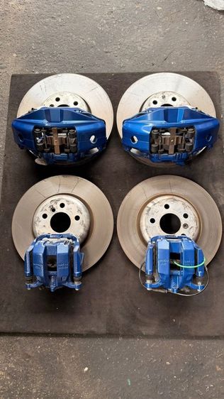 ชุดเบรค M ถอดจาก G22 จานหน้า 348 หลัง 345 ใส่กับ G series รูปที่ 6