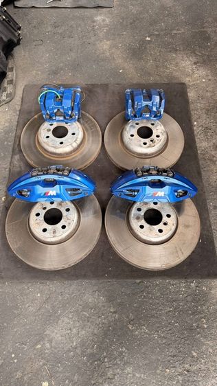 ชุดเบรค M ถอดจาก G22 จานหน้า 348 หลัง 345 ใส่กับ G series รูปที่ 5