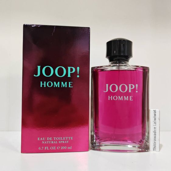 Joop Homme Men's Eau de Toilette  200ml กล่องขาย รูปที่ 9