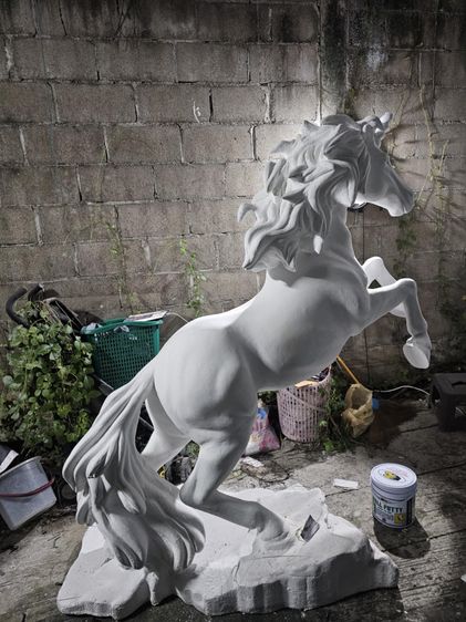 งานปั้นม้ายูนิคอร์น ขนาดใหญ่ รูปที่ 6