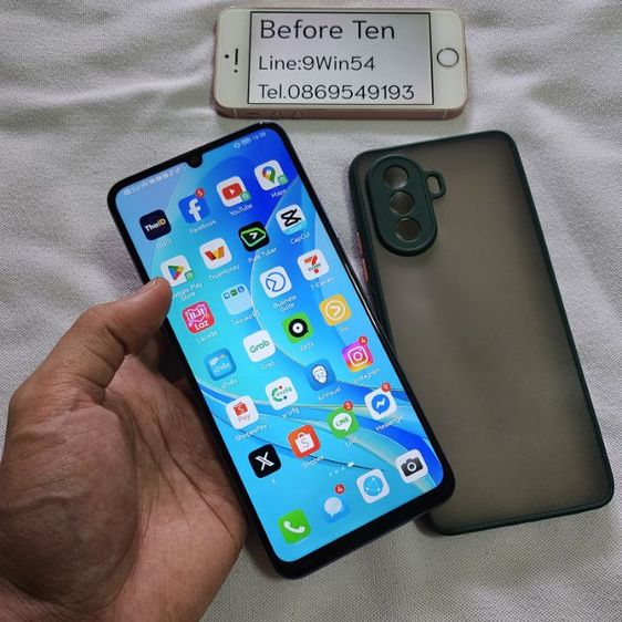 huawei Nova Y70 128g จอใหญ่ แบต6000mAh สภาพสวยรอยนิด ใช้งานครบ  รูปที่ 2