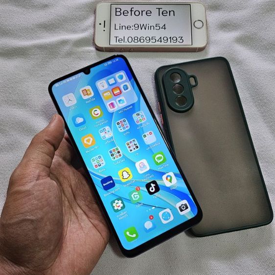 huawei Nova Y70 128g จอใหญ่ แบต6000mAh สภาพสวยรอยนิด ใช้งานครบ  รูปที่ 3