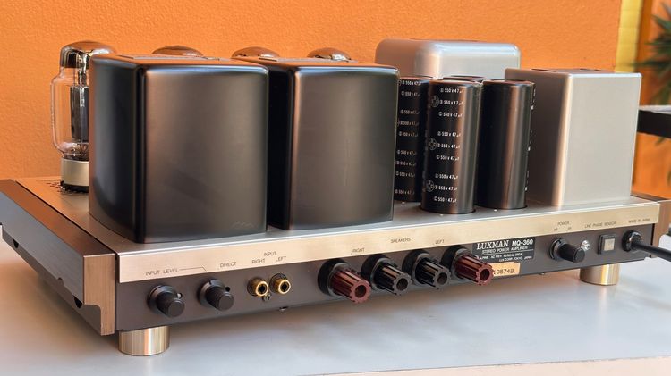 ขาย  เพาเวอร์แอมป์หลอดKT88 LUXMAN MQ-360 รูปที่ 6