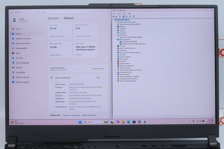 ASUS ROG STRIX G17  Ryzen 9 7845HX.RTX4060 16.1TB - ID26020227 รูปที่ 4
