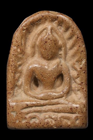 พระเนื้อดินเก่า ฐาน1.8 สูง2.7 ซ.ม BB 298