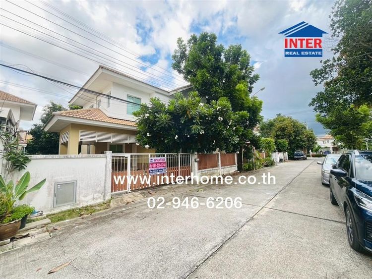 บ้านเดี่ยว 2 ชั้น 52 ตร.ว. หมู่บ้านแลนซีโอ รามคำแหง-วงแหวน(มิสทีน) ซอยเคหะร่มเกล้า64 ถนนรามคำแหง ถนนร่มเกล้า เขตลาดกระบัง กรุงเทพมหานคร