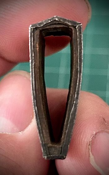 ขายดาบซามูไร-ฮาบากิ ดาบwakizashiเงิน+ทองแดงของเก่า รูปที่ 5