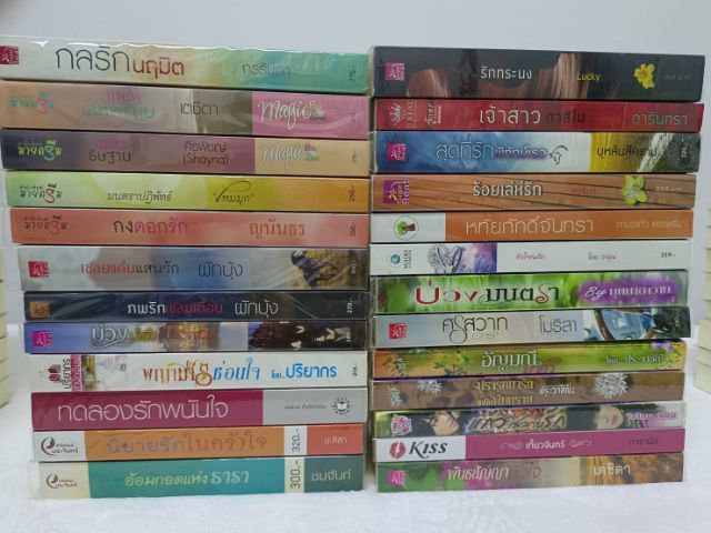 นิยายอื่นๆ ขายหนังสือนิยาย (ราคาแล้วแต่ตกลง)
