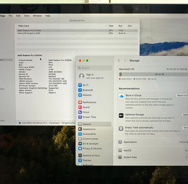 ขายถูกกกกกกกกกกกกกกกกกกกกกกกก MacBook Pro 16 นิ้ว ปี 2019 Touch Bar สวยแจ่ม สเปคแรงง i7 2.6 RAM 16 SSD 512 รูปที่ 4