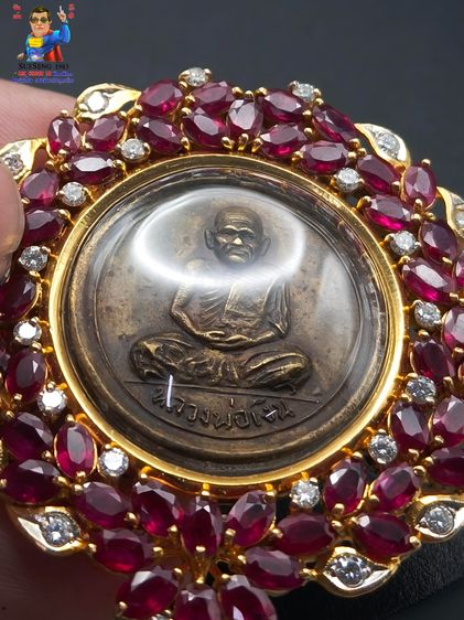 จี้ทองคำ-เพชร-ทับทิม รูปที่ 7