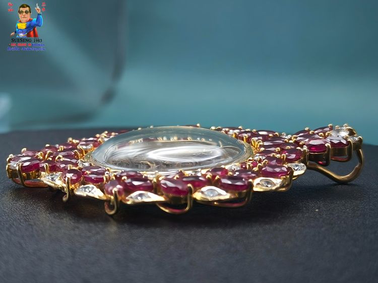 จี้ทองคำ-เพชร-ทับทิม รูปที่ 13