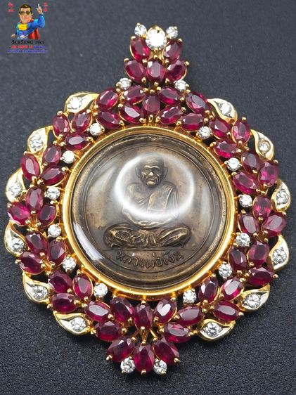 จี้ทองคำ-เพชร-ทับทิม รูปที่ 3