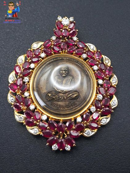 จี้ทองคำ-เพชร-ทับทิม รูปที่ 2