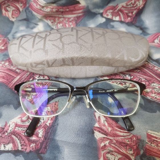  CK 5377 Half rim กรอบแว่นตาสภาพสวย ส่งฟรี