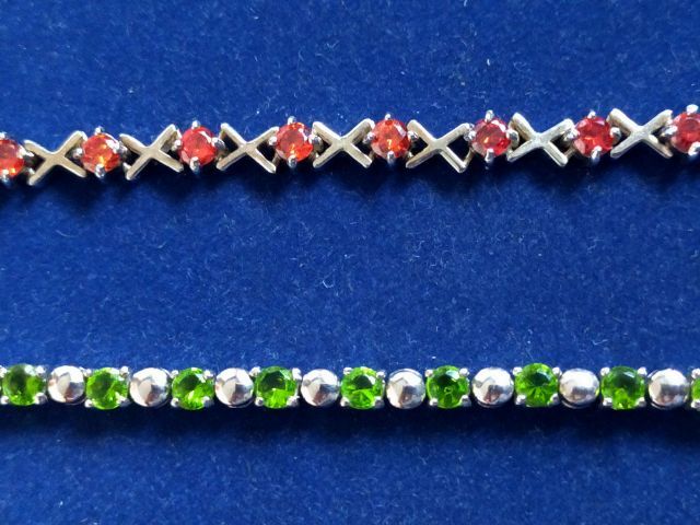 สร้อยข้อมือเงินแท้ 925 รูปที่ 2