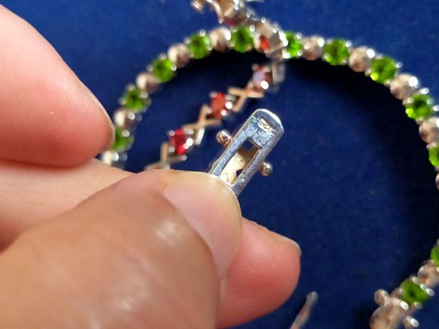 สร้อยข้อมือเงินแท้ 925 รูปที่ 5