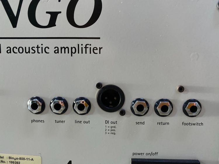 . AER Bingo Acoustic  Amp. made in Germany. รูปที่ 7