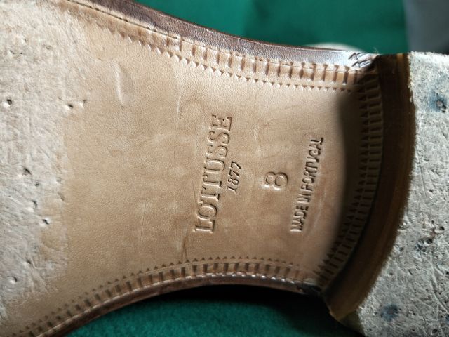 ขอขายรองเท้าชายแบรนด์ Lottusse 1877 รุ่น L6966 made in Portugal แท้ ขนาดไซส์ 8 หรือ เบอร์ 42 สีน้ำตาลเข้ม ขนาดพื้นในได้ 11นิ้ว. รูปที่ 8