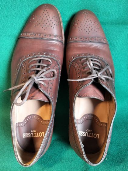 ขอขายรองเท้าชายแบรนด์ Lottusse 1877 รุ่น L6966 made in Portugal แท้ ขนาดไซส์ 8 หรือ เบอร์ 42 สีน้ำตาลเข้ม ขนาดพื้นในได้ 11นิ้ว. รูปที่ 6