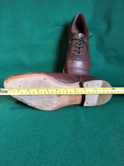 ขอขายรองเท้าชายแบรนด์ Lottusse 1877 รุ่น L6966 made in Portugal แท้ ขนาดไซส์ 8 หรือ เบอร์ 42 สีน้ำตาลเข้ม ขนาดพื้นในได้ 11นิ้ว. รูปที่ 11