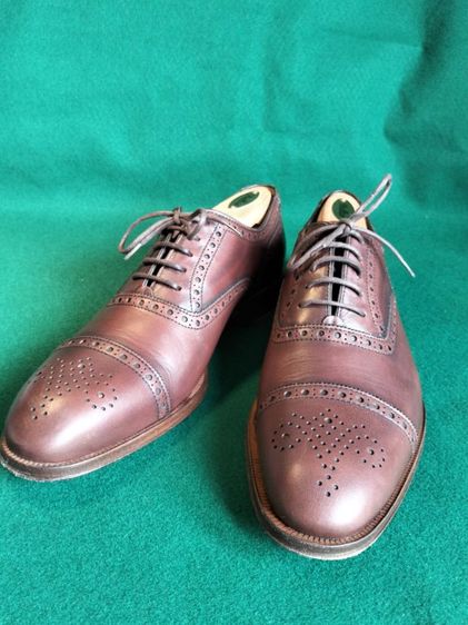 ขอขายรองเท้าชายแบรนด์ Lottusse 1877 รุ่น L6966 made in Portugal แท้ ขนาดไซส์ 8 หรือ เบอร์ 42 สีน้ำตาลเข้ม ขนาดพื้นในได้ 11นิ้ว. รูปที่ 3