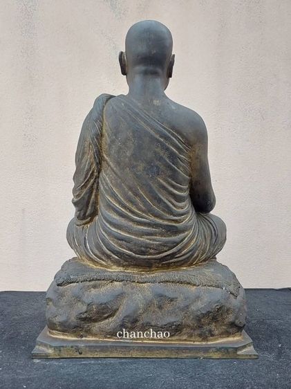 พระบูชาหลวงพ่อชาญณรงค์ อภิชิโต หน้าตัก 12 นิ้ว  ฐาน 13 นิ้ว สูง 22 นิ้ว รูปที่ 2