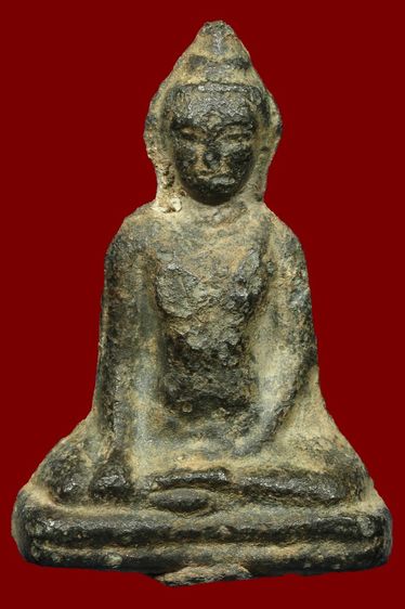 พระเนื้อโลหะเก่า ฐาน2.2 สูง 3.3 ซ.ม BB 303