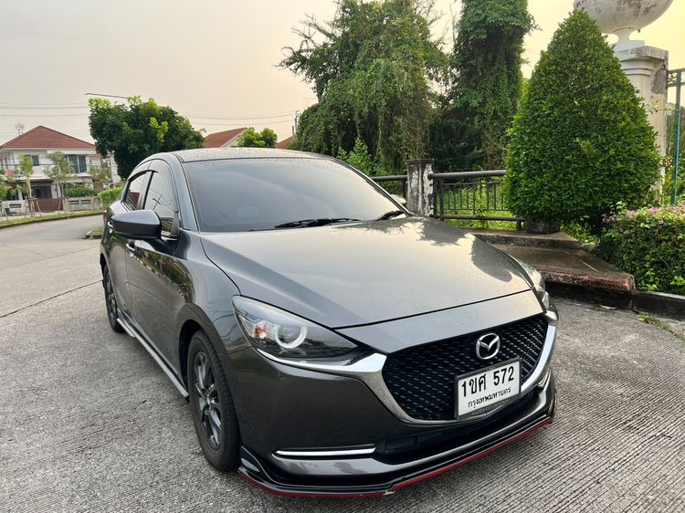 รถ Mazda Mazda 2 1.3 Skyactiv-G S Leather Sedan สี เทา