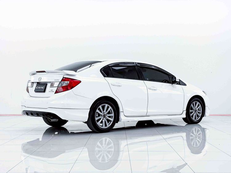 Honda Civic 2014 1.8 E i-VTEC Sedan เบนซิน ไม่ติดแก๊ส เกียร์อัตโนมัติ ขาว รูปที่ 4