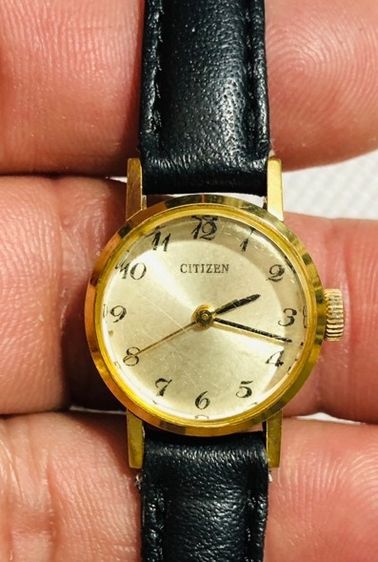 Citizen หน้าปัดสีทอง ระบบไขลาน รูปที่ 10