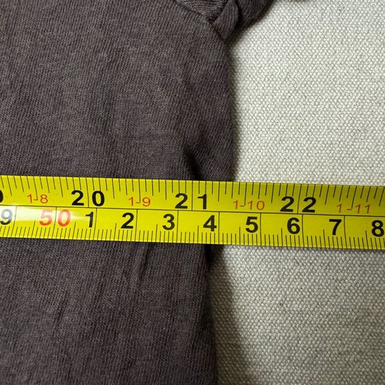 เสื้อยืด Fruit​ of​ the​ Loom​ กระเป๋า​หน้า​ สีหายาก Size L รูปที่ 6