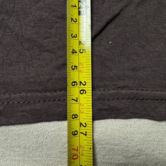 เสื้อยืด Fruit​ of​ the​ Loom​ กระเป๋า​หน้า​ สีหายาก Size L รูปที่ 7