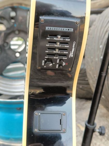 กีตาร์โปร่งไฟฟ้า Greg Bennett TMJ‑5CE-BK รูปที่ 11