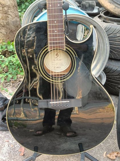 กีตาร์โปร่งไฟฟ้า Greg Bennett TMJ‑5CE-BK รูปที่ 5