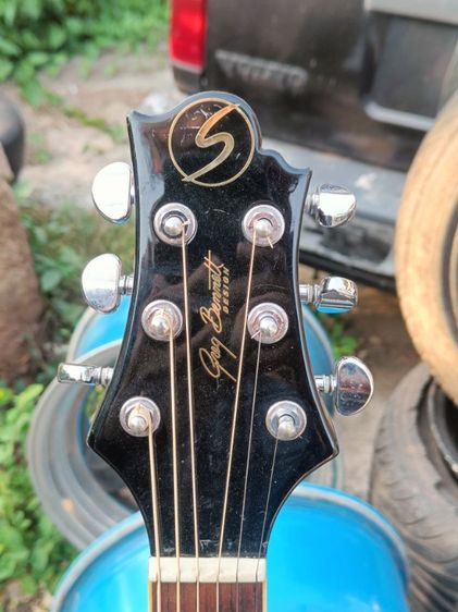 กีตาร์โปร่งไฟฟ้า Greg Bennett TMJ‑5CE-BK รูปที่ 6