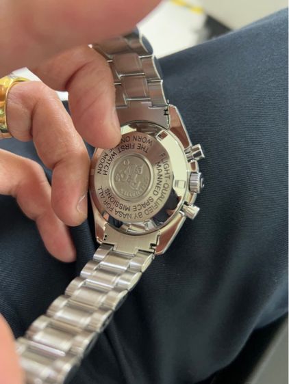Omega speedmaster Apollo สภาพใหม่าก แถมสายหนัง รูปที่ 4